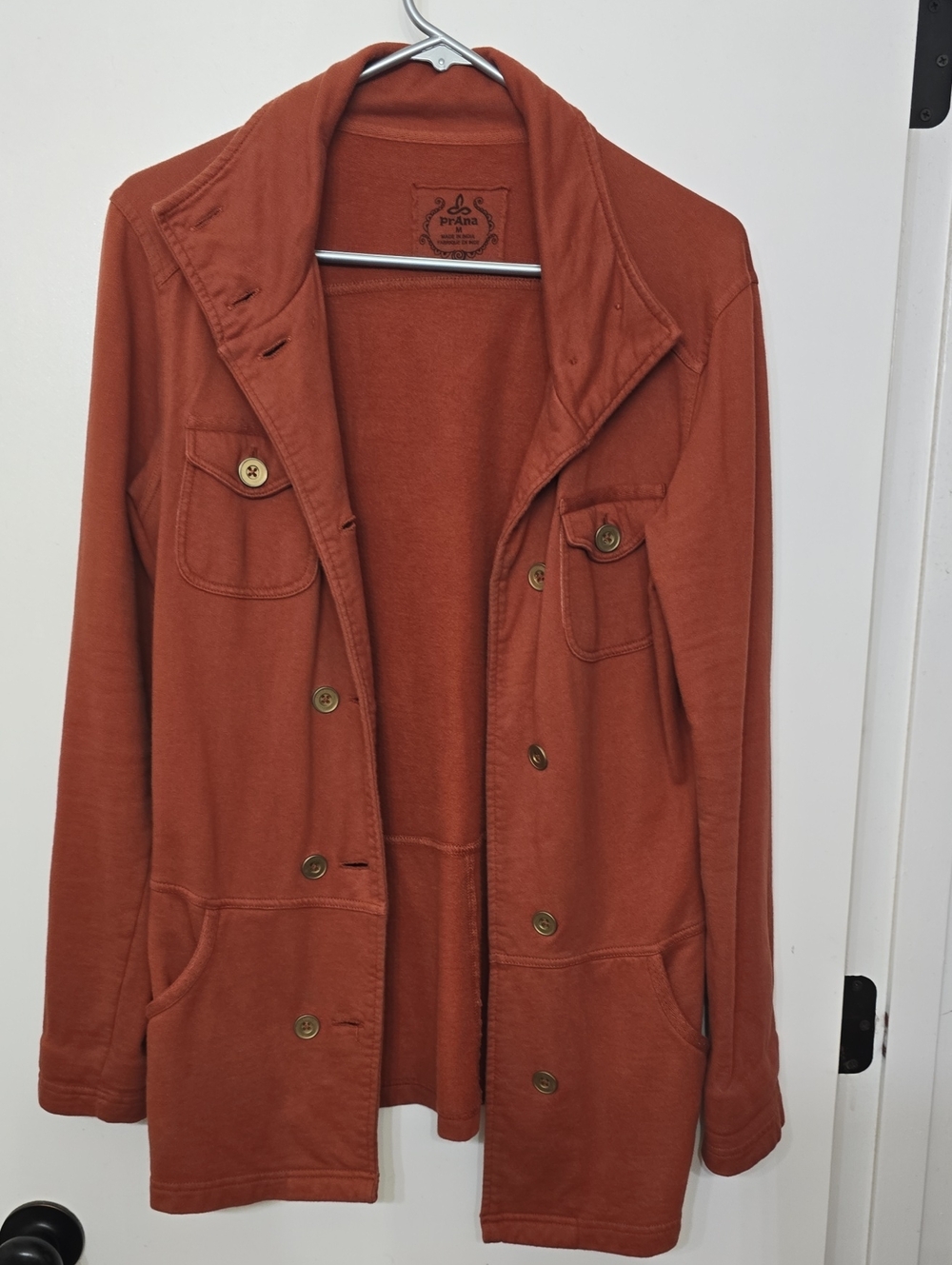 Prana Women's Rust Orange Utility Jacket